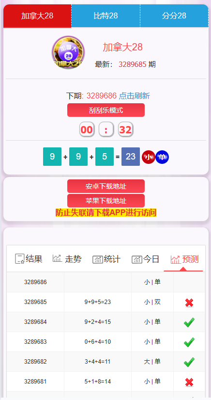 【客户定制】28开奖网/走势图/预测/统计/自动开奖支持二开